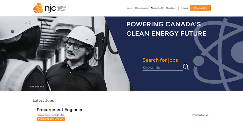 Nuclear Jobs Canada by CNA