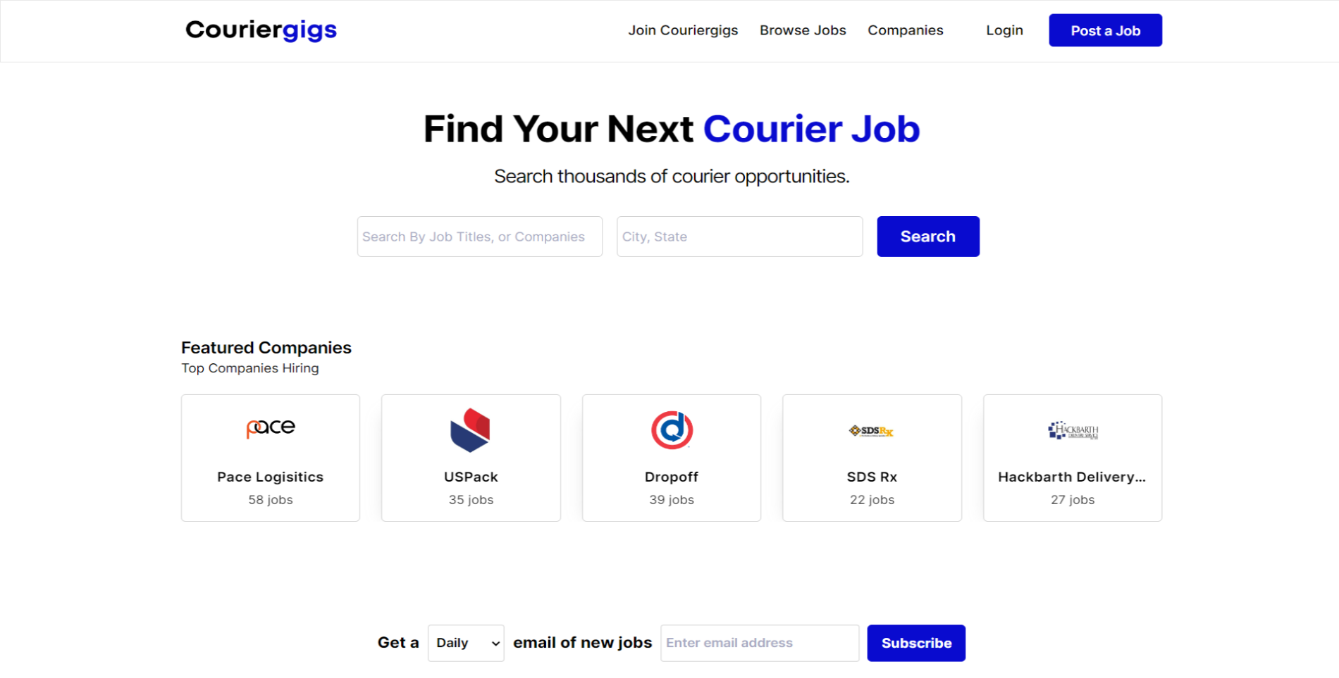 Courier Gigs