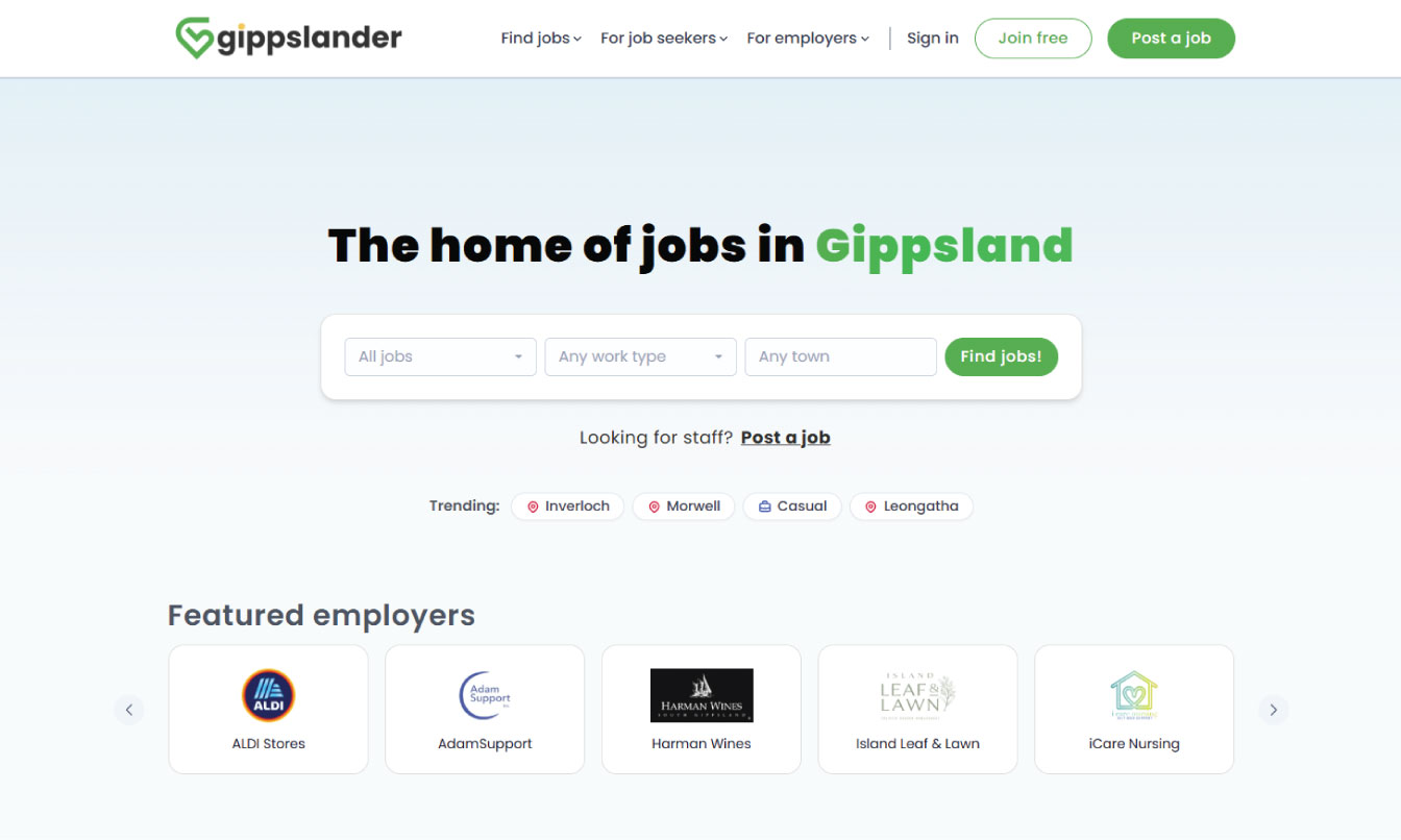 Gippsland Jobs