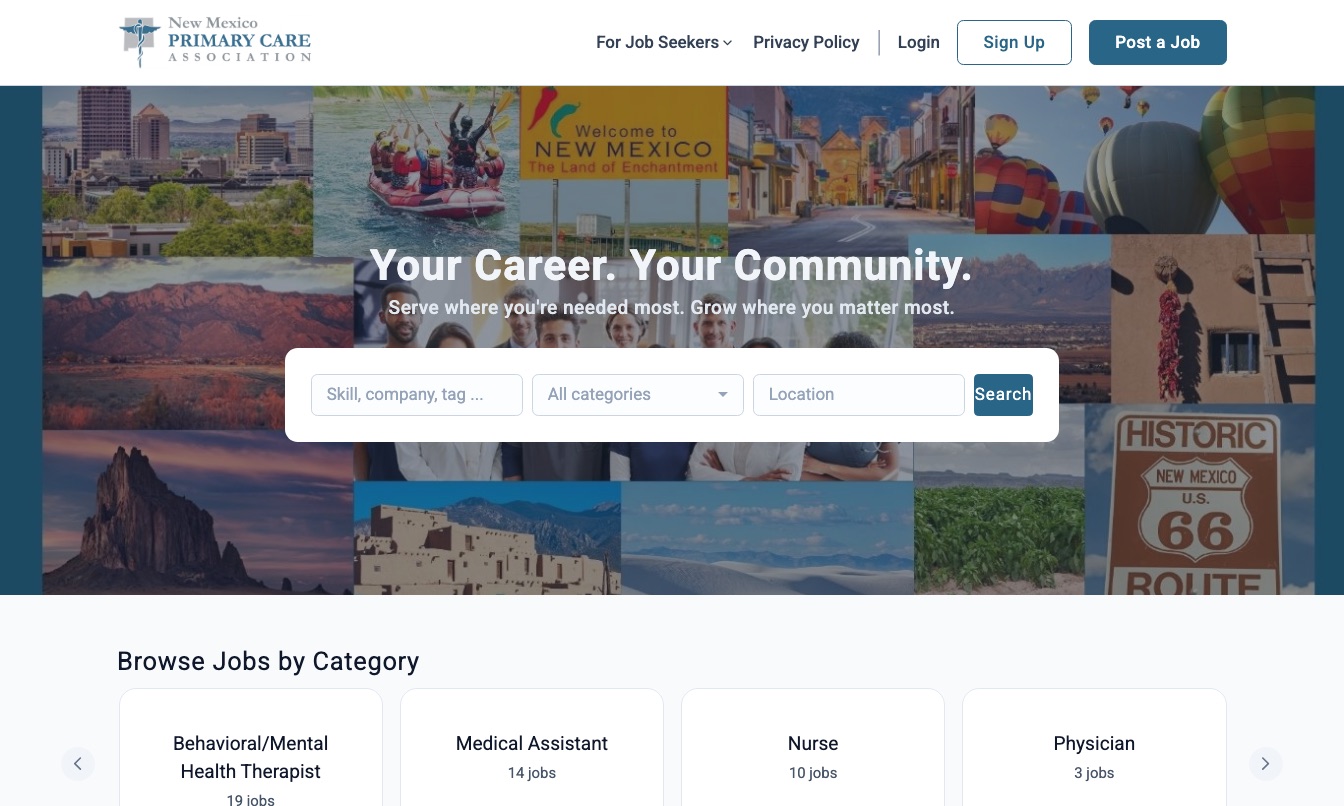 NM Community Health Center Careers