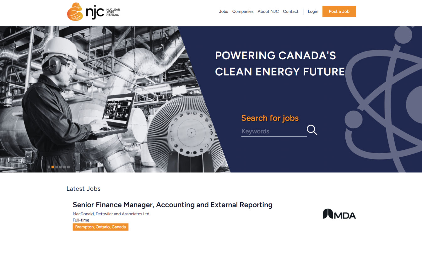 Nuclear Jobs Canada by CNA
