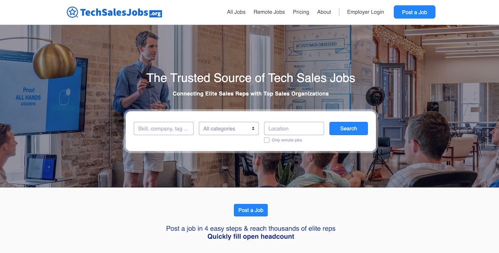 Tech Sales Jobs