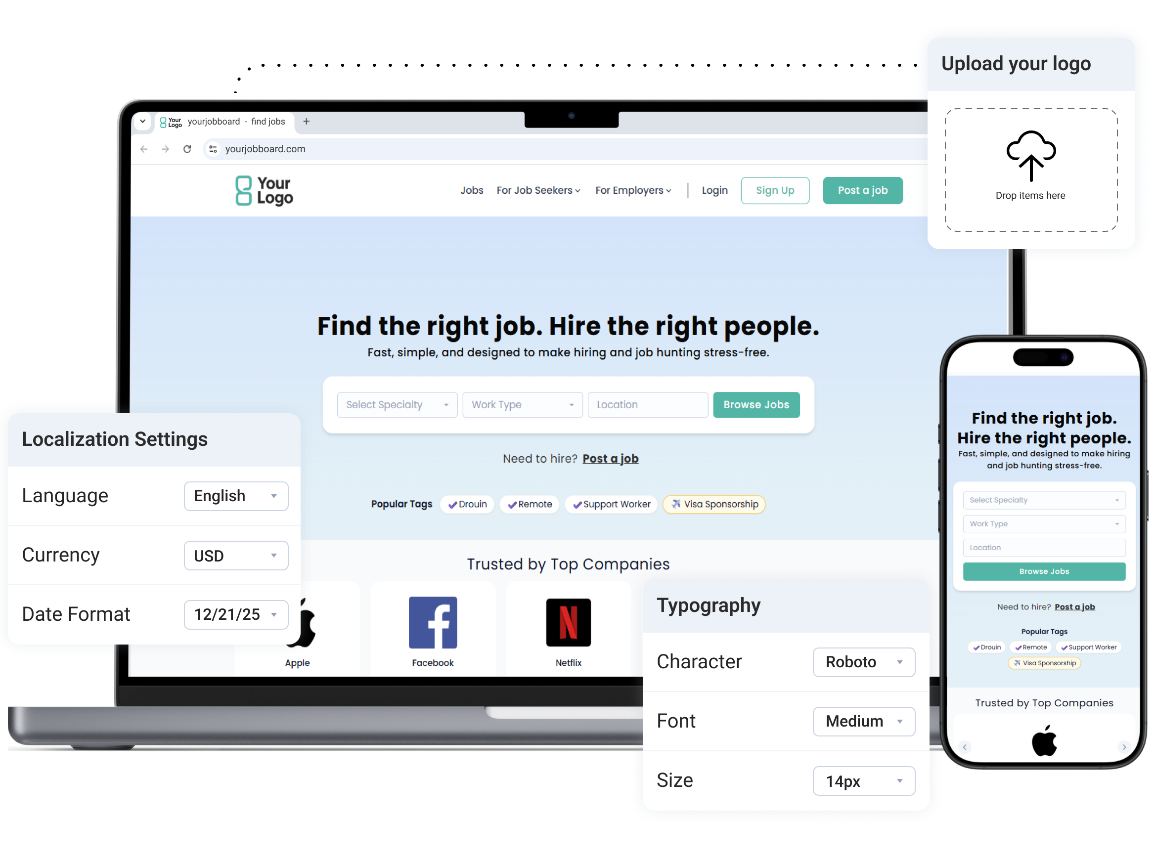 Job Board Software Screenshot